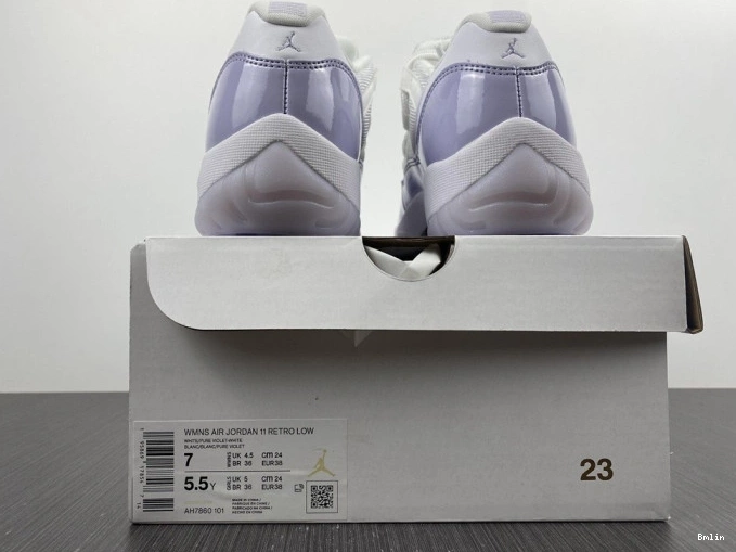 Bmlin shoes Air Violet AH7860-101 11 Low WMNS Jordan Pure 0821
